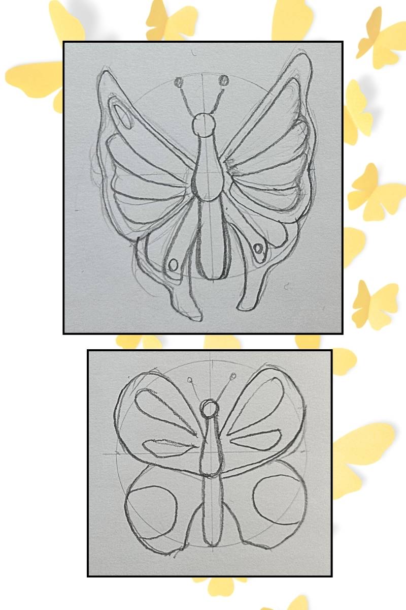 How-to-draw-Butterflies