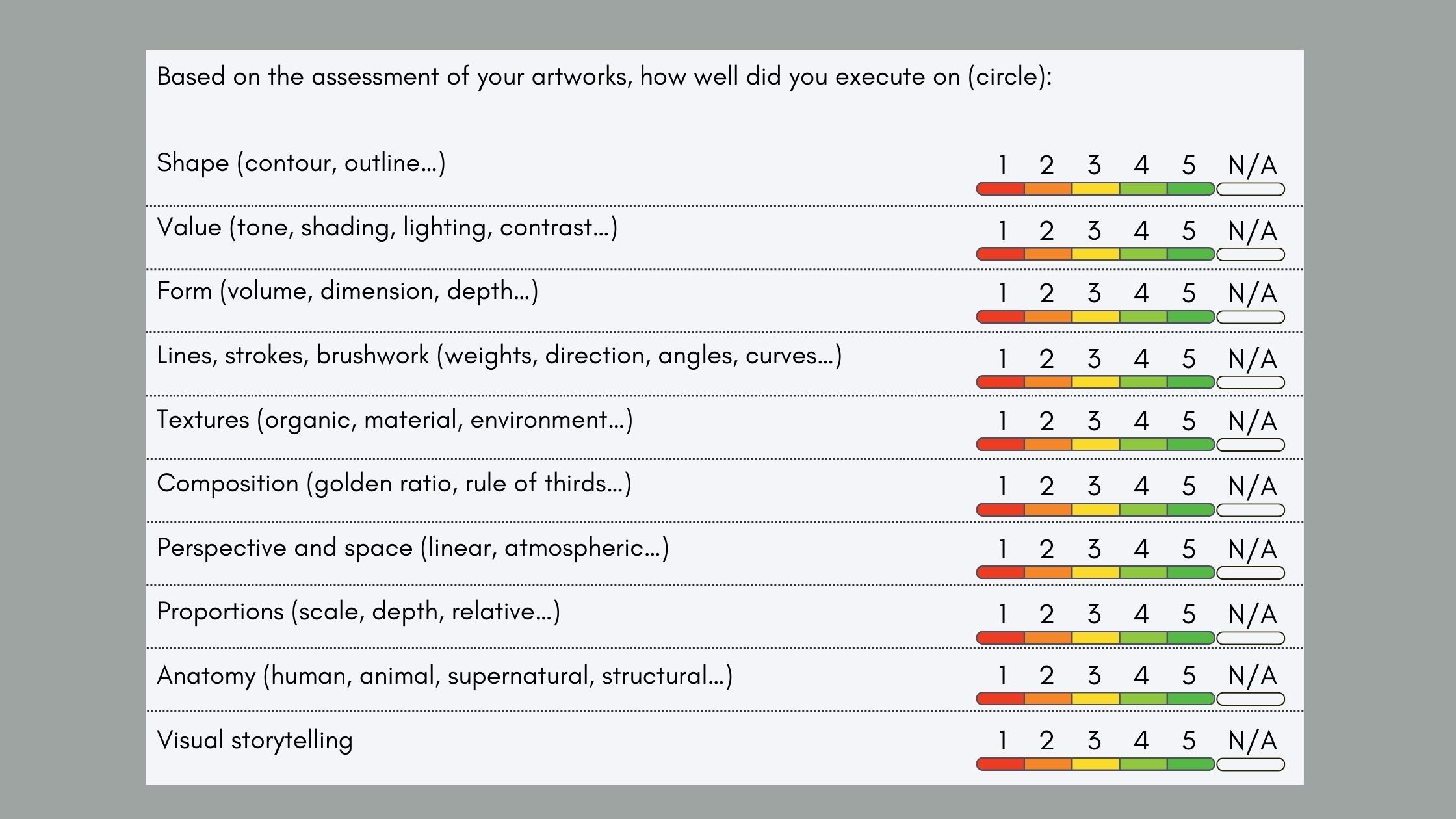 Art-Fundamentals-Assessment