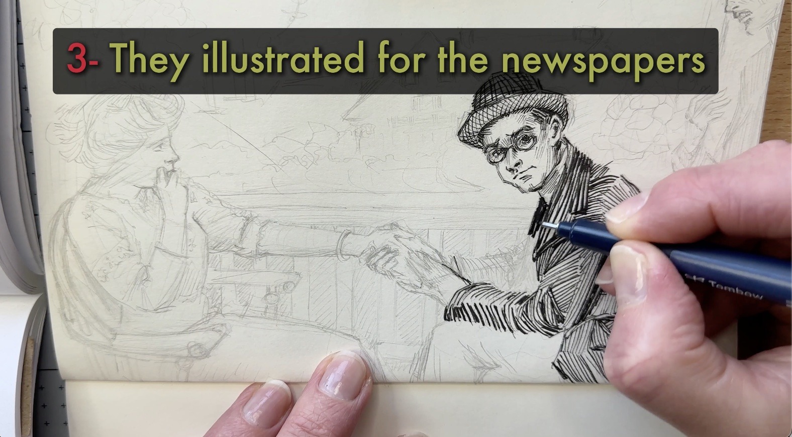 Illustrating-for-newspapers