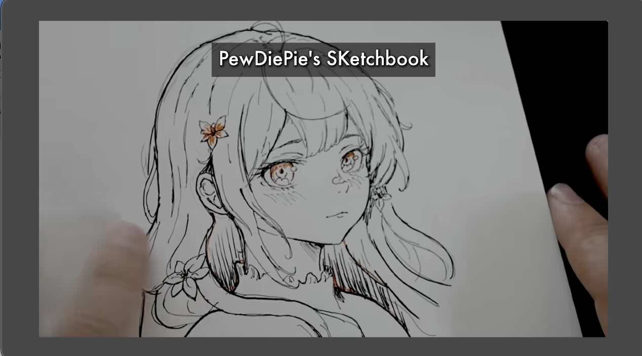 PewDiePie-Sketchbook