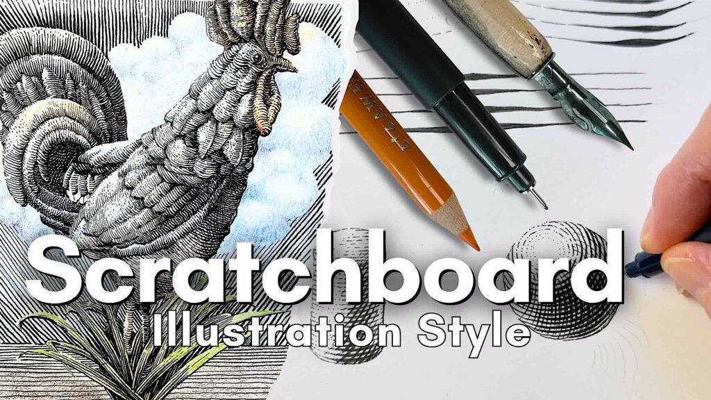 Scratchboard-Style-Blog
