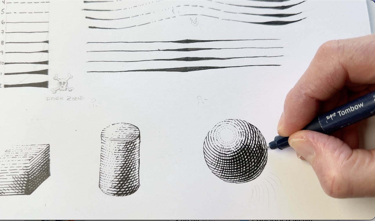 Etching-Stytle-Exercises