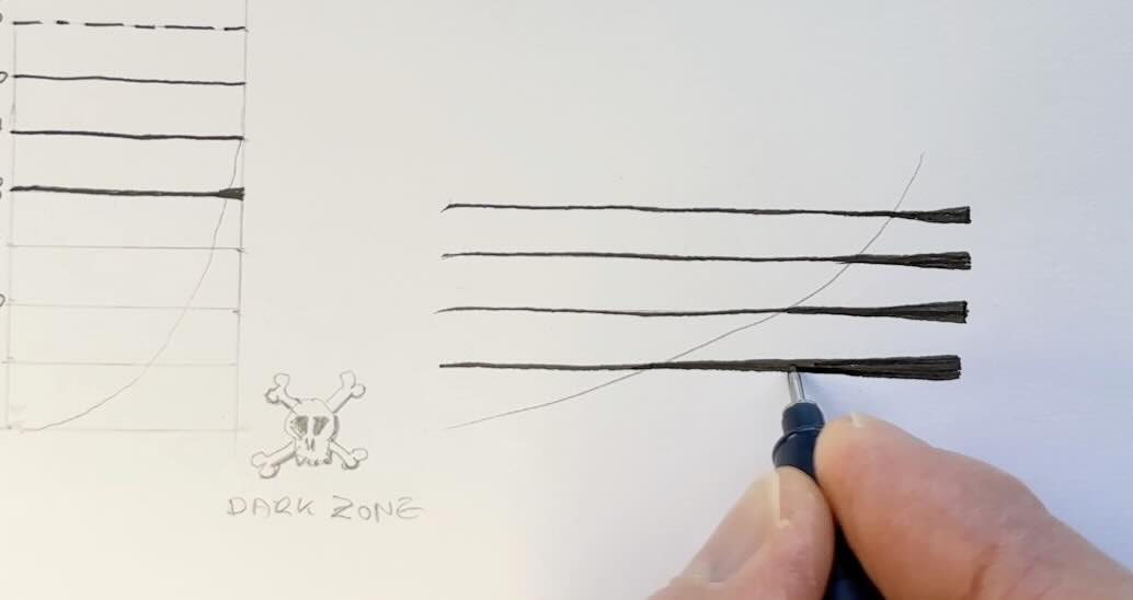 Engraving-Style-Wedge-Line