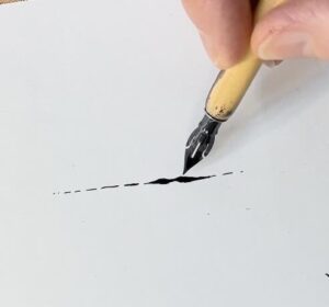 Dip-Pen-Line-Quality-Sample