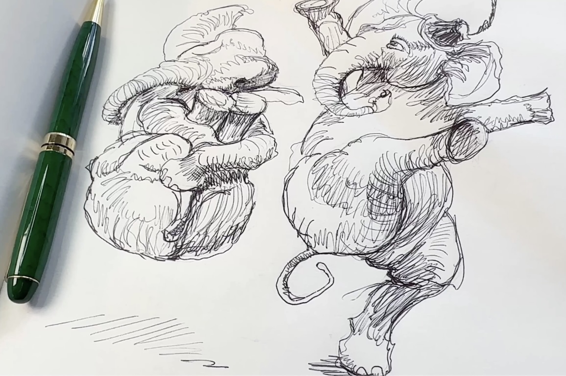 Kley-Elephants-Study-