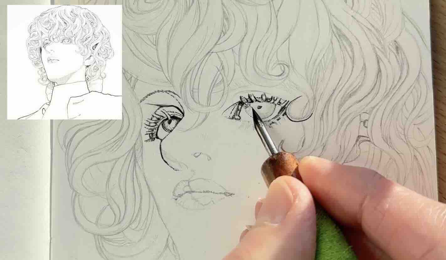 Inking-the-Eyes