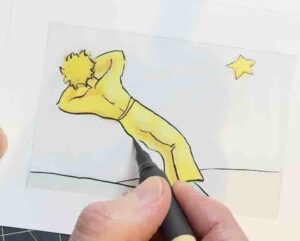 Inking-Little-Prince