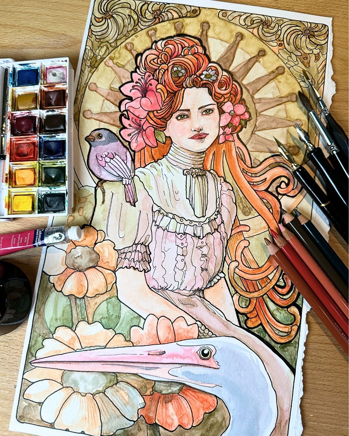 Mucha-Painting