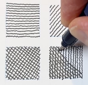 Squiggly-XHatch-Square